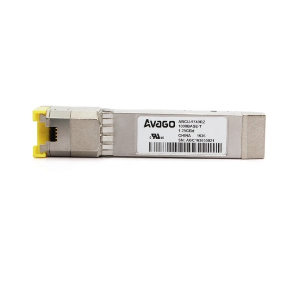 RJ-45 portli SFP moduli Avago 1000BASE-T, 1 Gbit/s RJ-45 portli SFP moduli Avago 1000BASE-T, 1 Gbit/s