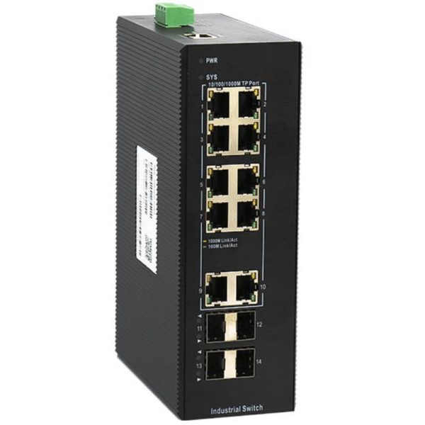 Kommutator BDCOM IES200-V25-4S2T8P Kommutator BDCOM IES200-V25-4S2T8P