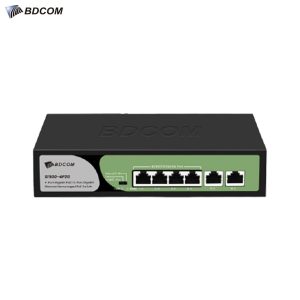 Коммутатор BDCOM S1500-4P2G, 4 порта PoE и 2 порта Gigabit