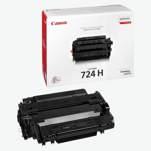 Canon 724H kartriji, qora, 12 500 bet Canon 724H kartriji, qora, 12 500 bet