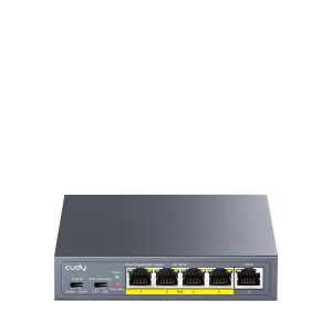 Kommutator CUDY GS1005P, 5 port Gigabit, PoE+ 60 W