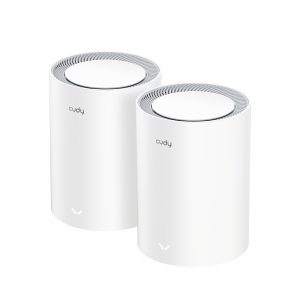 Mesh-tizim CUDY M3000, 2 modul (AX3000, Wi-Fi 6) Mesh-tizim CUDY M3000, 2 modul (AX3000, Wi-Fi 6)