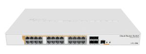 Коммутатор MikroTik CRS328-24P-4S+RM Коммутатор MikroTik CRS328-24P-4S+RM