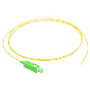 Оптический пигтейл SDNET SC/APC, симплекс, 1 метр, 0,9 мм
