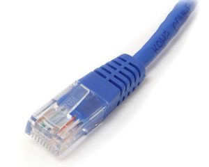 Патч-корд Pixietech U/UTP кат. 5e, 0,15 м, синий