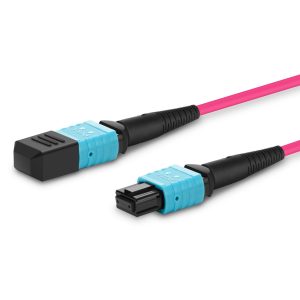Патч-корд оптический SDNET MPO/MPO, 12 волокон OM4, 3 м Патч-корд оптический SDNET MPO/MPO, 12 волокон OM4, 3 м