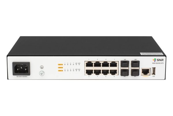 Коммутатор SNR SNR-S5210G-8TX-RPS Коммутатор SNR SNR-S5210G-8TX-RPS