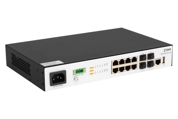 Коммутатор SNR SNR-S5210G-8TX-UPS Коммутатор SNR SNR-S5210G-8TX-UPS