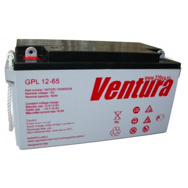 Akkumulyator Ventura GPL 12-65, 12 V 65 Ah